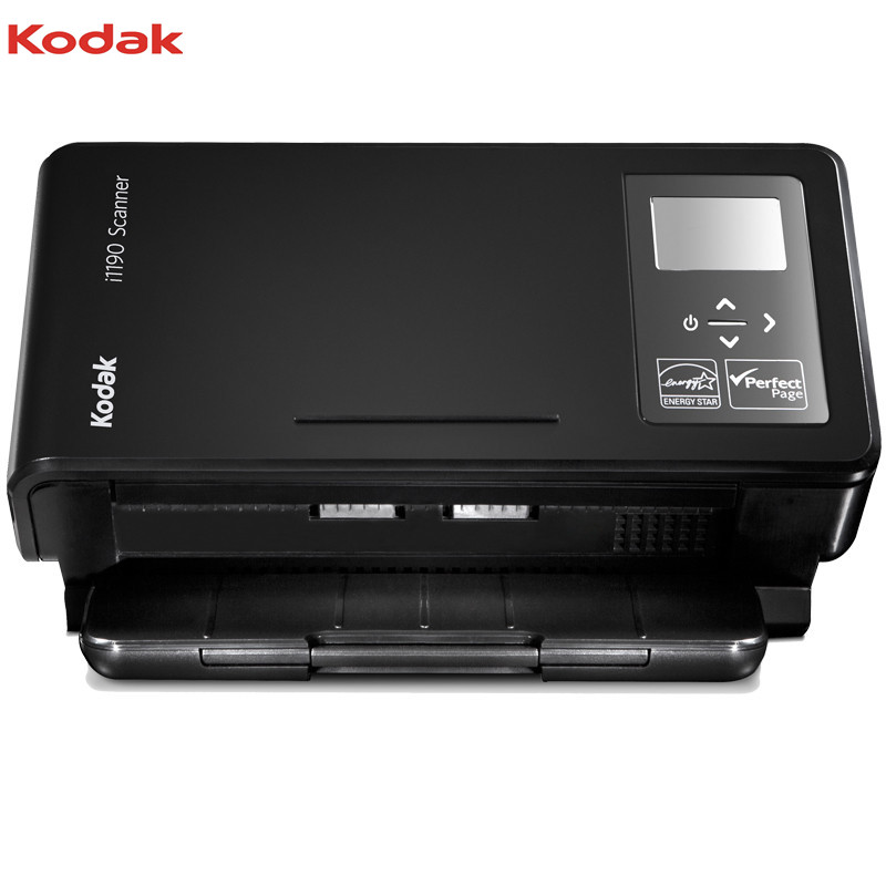 柯达(kodak) i1190 扫描仪 A4幅面高速高清快速 双面自动连续馈纸式扫描仪 黑色