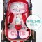 2017新品夏季婴儿推车凉席儿童宝宝冰丝夏季伞车凉席垫子安全座椅餐椅通用简约小清新多款多色可选 75cmX33cm 五点汽车小熊+定型枕