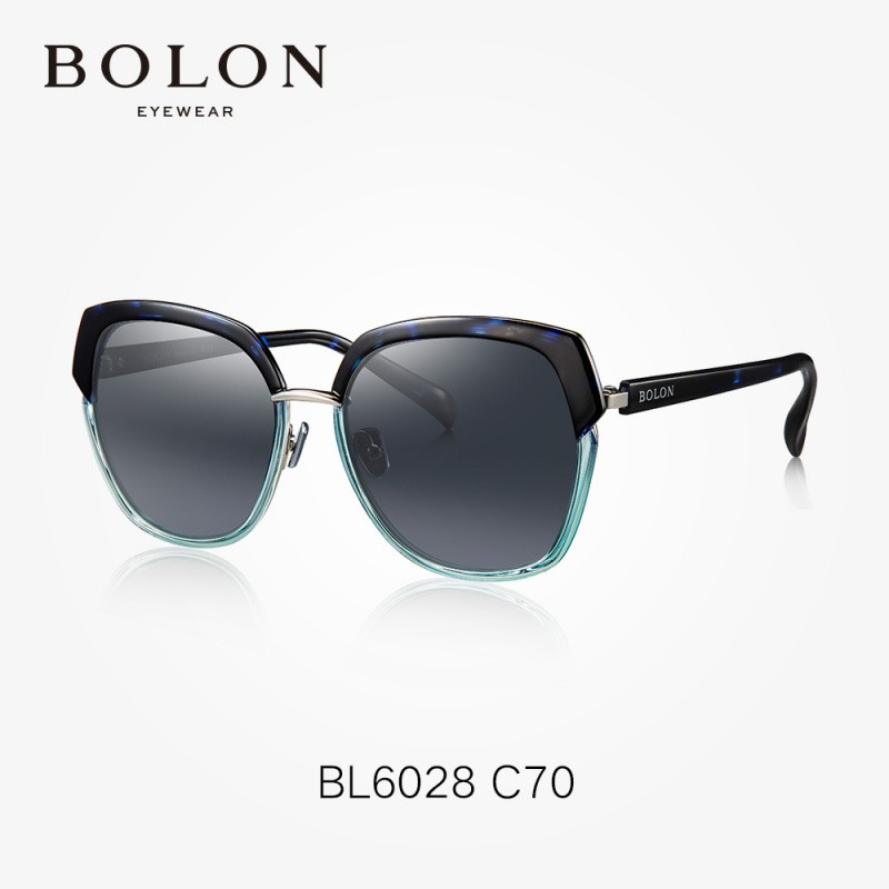 BOLON 暴龙太阳镜女 时尚墨镜 高清偏光太阳眼镜潮 BL60281_5 紫色