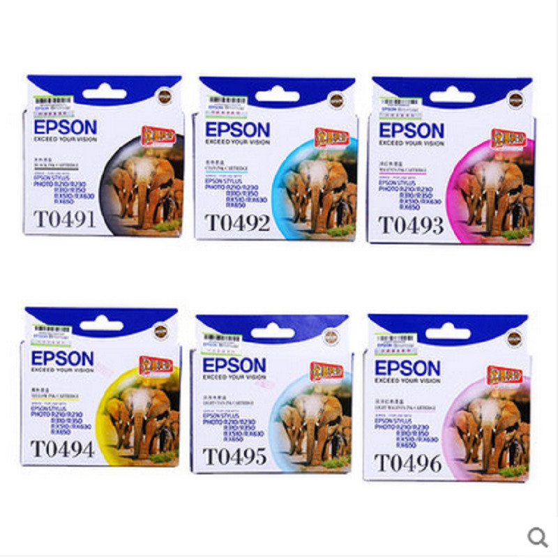 爱普生（Epson）T0495 淡青色墨盒 （适用Photo R230/R210/R310/R350/R650 ）
