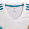 Adidas/阿迪达斯 皇家马德里17-18赛季主场短袖足球服球衣短袖T恤AZ8059 L AZ8059