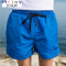 Mtiny夏季休闲跑步三分裤男士速干运动超短裤韩版潮流修身沙滩裤子夏天_5 L 紫色