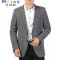 Mtiny西装男士中年春秋大码修身上衣中老年春装夏季西服外套休闲男西装 175/92A 酒红色26383
