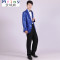 Mtiny男士礼服韩版新款演出服男装亮片西服套装合唱司仪主持人歌手服装 需要裤子腰封加25元 银色上衣