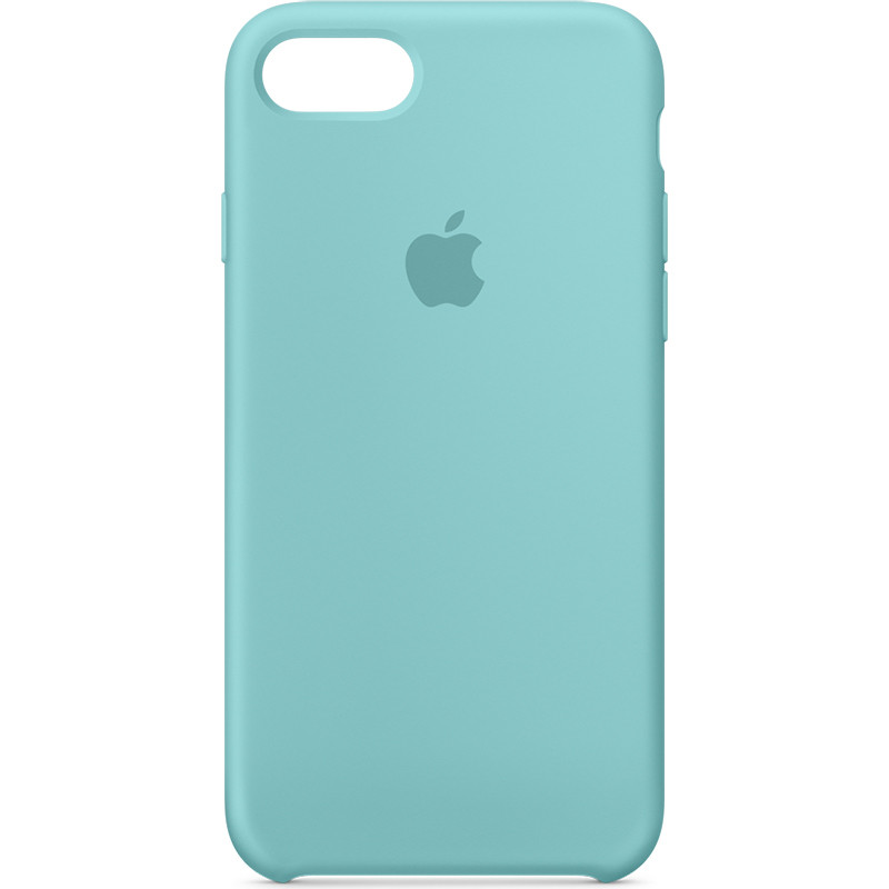 苹果（Apple） iPhone 8/7 硅胶保护壳 MQGN2FE/A钴蓝色