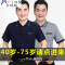 Mtiny夏季爸爸装衣服中老年男装短袖T恤夏天中年男半袖冰丝休闲体恤衫 190/XXXXL 8105上青