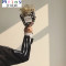 Mtiny男士外套春秋2017新款韩版休闲牛仔褂子衣服学生帅气修身百搭潮流 2XL 黑色