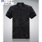 Mtiny唐装男士短袖夏季中老年汉服中年爸爸装夏装衬衫中式大码男装上衣 185 上河图短袖米色上衣