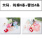 818款10条装纯棉纯色少女内裤中腰莫代尔蕾丝边竹炭纤维抗菌透气三角裤 均码75-95斤 纯棉4+蕾丝4