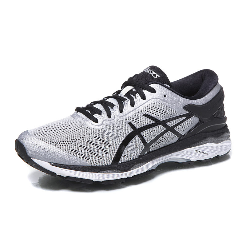 ASICS亚瑟士男跑步鞋GEL-KAYANO 24跑步缓震运动鞋ln0726 灰色 42.5码
