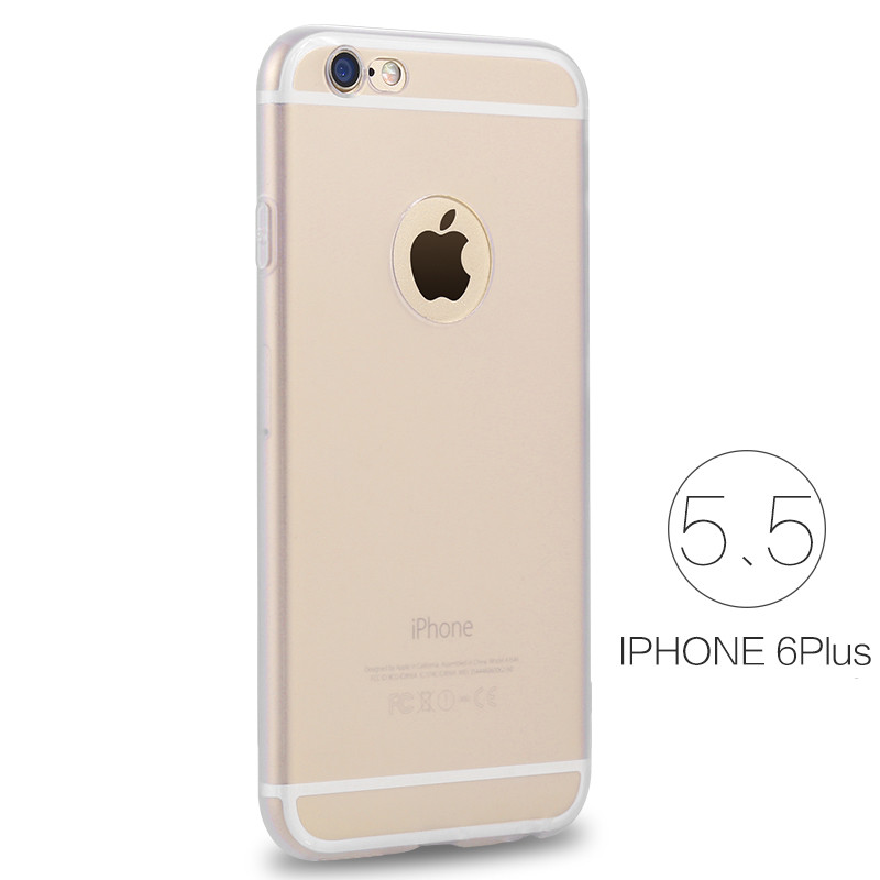 安美宝 苹果7手机壳iPhone6S手机壳透明硅胶软壳苹果6plus保护壳iPhone7/6S plus手机壳 苹果XR-露标黑色