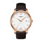 Tissot 天梭俊雅系列皮带石英男表 T063.610.36.037.00 棕色