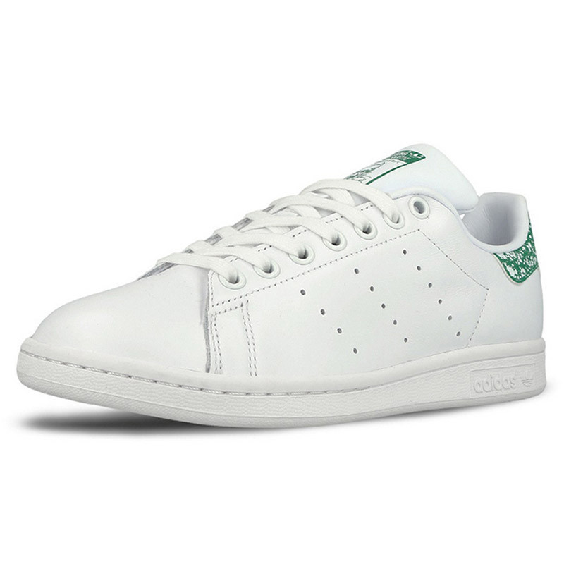 ADIDAS阿迪达斯三叶草2017新款运动鞋STAN SMITH史密斯女子休闲鞋板鞋小白鞋BZ0407 白色 38码