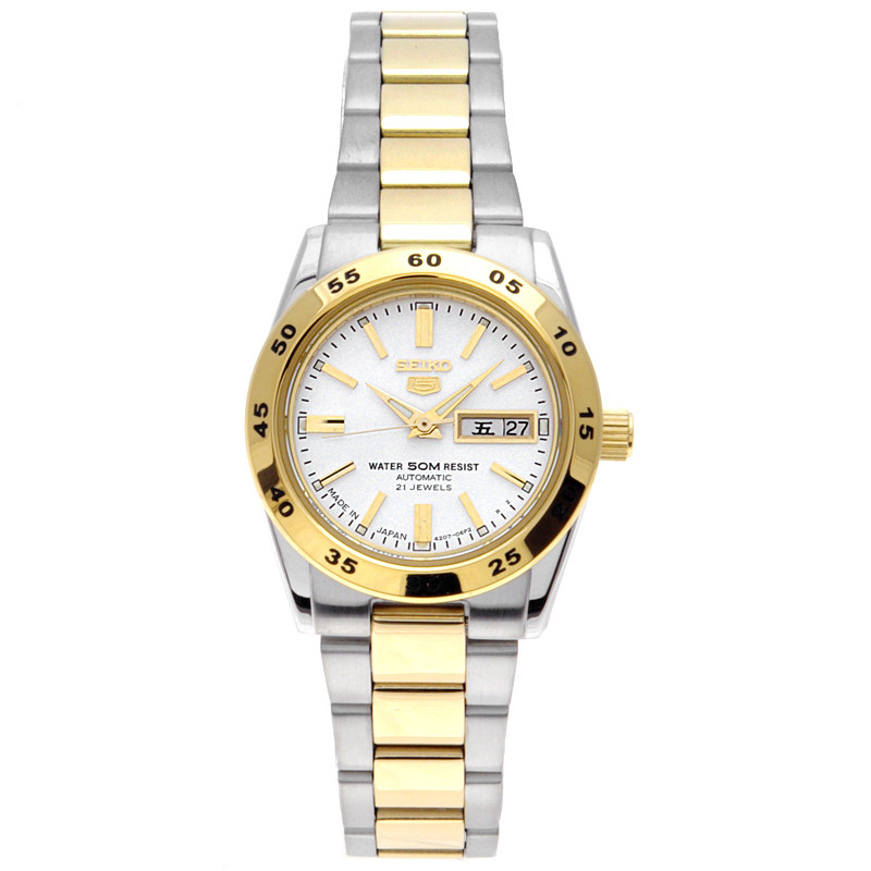 精工(SEIKO)手表 精工5号系列自动机械休闲女表 SYMG42J1 SYMG42J1