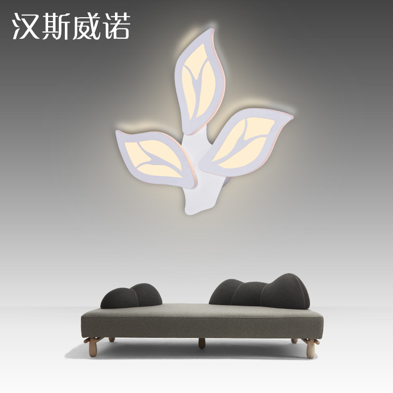 汉斯威诺后现代简约个性壁灯 led客厅卧室儿童温馨过道楼梯阳台 41*39暖光15W