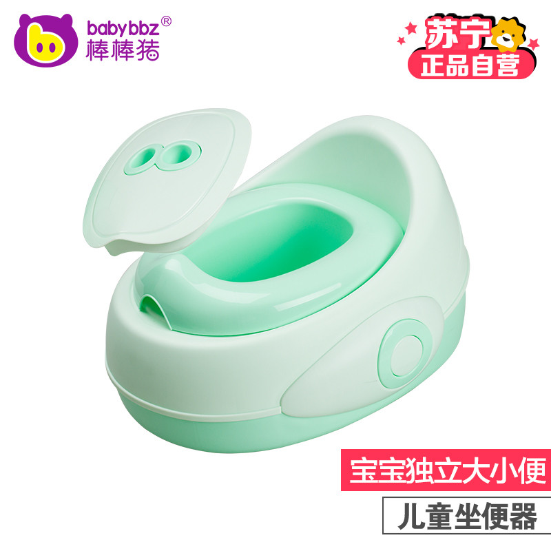 【棒棒猪】萌鸟坐便器（BBZ-501）绿色