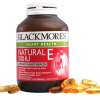 澳洲BLACKMORES澳佳宝 天然维生素E软胶囊 500IU 150粒 1瓶装 VE维E 澳大利亚进口