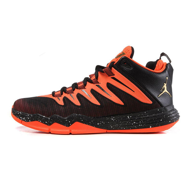 NIKE耐克男鞋JORDAN乔丹系列篮球鞋减震运动鞋篮球-802Q 829217-802超级橙+金属金+黑 41