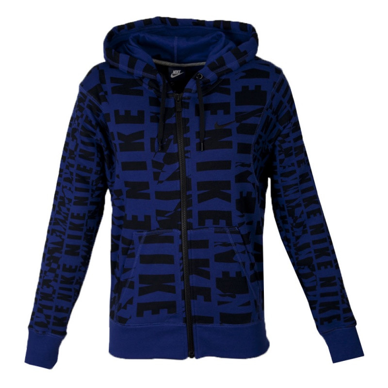 正品NIKE耐克2016春季新款女子针织连帽茄克725835-455 L 725835-455