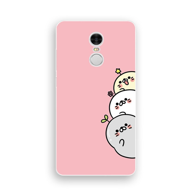 2017款小米红米note4X234pro3S手机壳保护套软可爱海狮呆萌卡通趣味 红米2侧边海狮