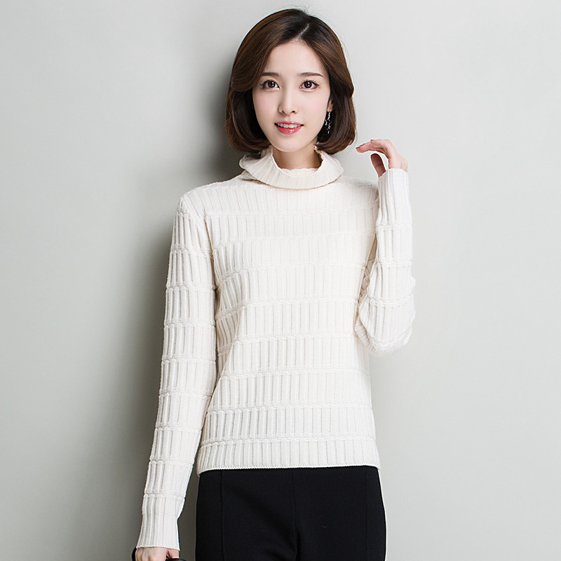 恒源祥女羊毛衫+TM11170019 XL 本白
