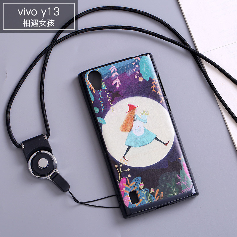 步步高viv0Y13L手机壳vivo丫y13il套viviY913女yl3t软YI3Ly 相遇女孩