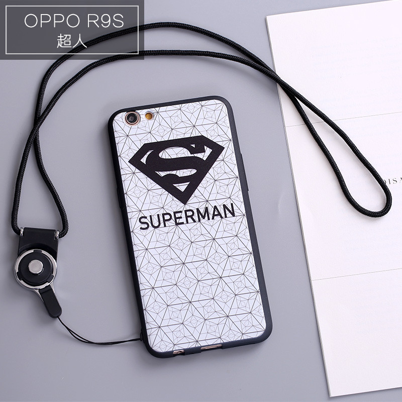 oppor9s手机壳0pp0r9sk硅胶poopr9s软壳opopR9s手机套r9splu 超人R9s