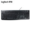 罗技（Logitech）K120 USB有线键盘电脑台式笔记本家用办公游戏键盘有线防泼溅键盘