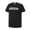 adidas阿迪达斯男装短袖T恤2017新款运动服BR4066 L 黑色
