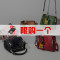 818款斜挎包女迷你小包包2017新款韩版百搭单肩包女包夏天手提包水桶包 裸粉色大号