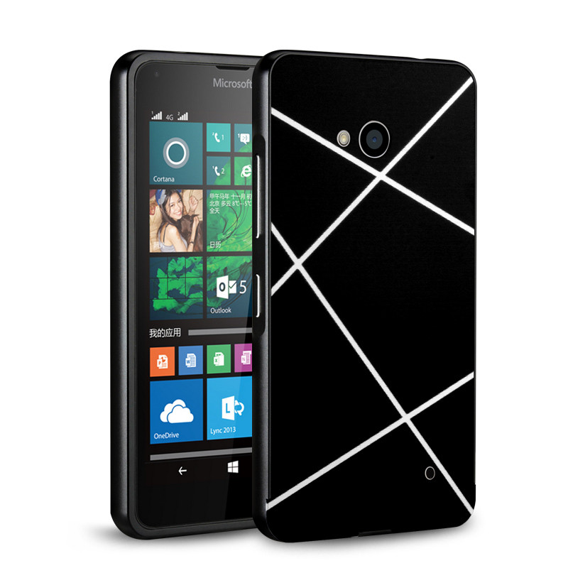 微软640手机壳防摔RM-1113保护套诺基亚Lumia640金属边框外壳4G2017 格调-送钢化膜