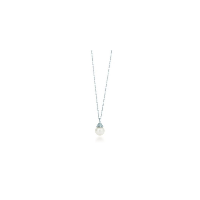Tiffany & Co.蒂芙尼女士时尚珍珠项链锁骨项链 329898359 45CM