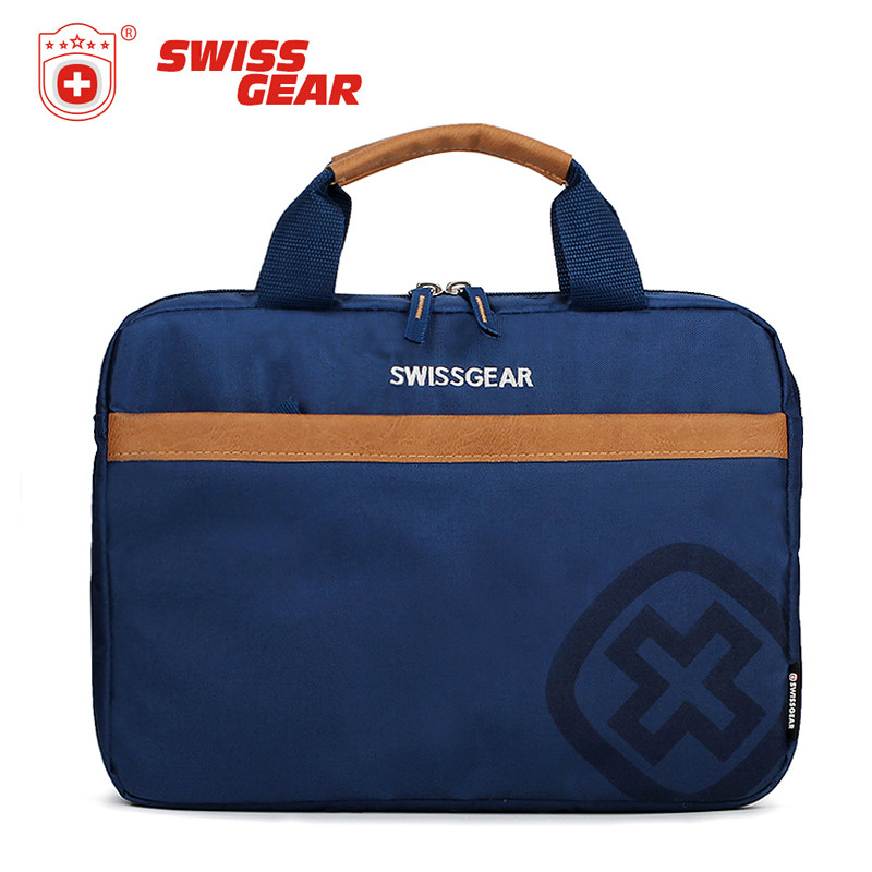 SWISSGEAR SARL 瑞士军刀手提包 时尚商务休闲包 男士包 蓝色
