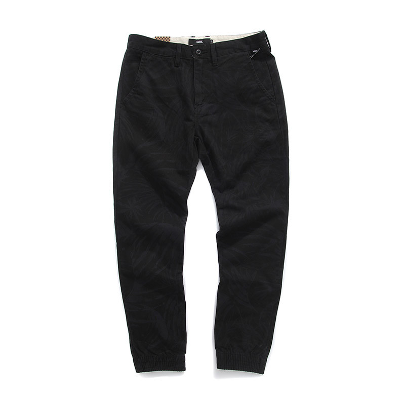 范斯Vans2017新款男装休闲长裤运动服运动休闲VN0A3145O8V 28 黑色