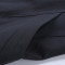 才子男装夹克男2018秋季新品青年棒球领立体竖条纹修身商务休闲夹克外套男2285E1522 黑色 M(165/84A)