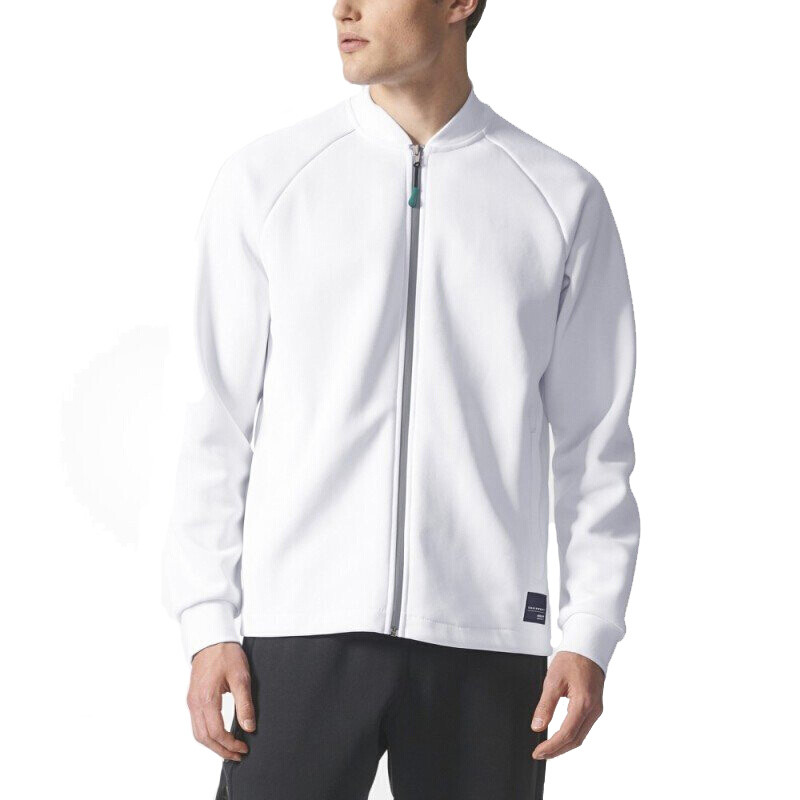 Adidas阿迪达斯男装夹克外套2017秋季新款三叶草休闲运动服CF3596 S CF3596