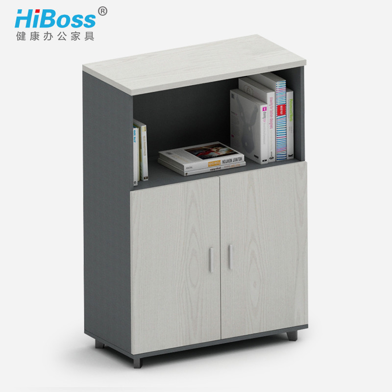 HiBoss 办公家具办公柜文件柜木质资料柜矮柜条柜茶水柜