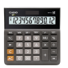 卡西欧(CASIO ) 小型 12位 双电源 超宽计算器 黑色 MH-12-BK（个）