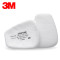 3M 5N11过滤棉 颗粒物滤棉 防毒面具N95级防护 3M6200防尘棉 一盒10片
