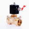 常闭电磁阀水阀AC220V气阀DC24VDC12V2分3分4分6分1寸现货6分AC220V 401.5寸AC220V