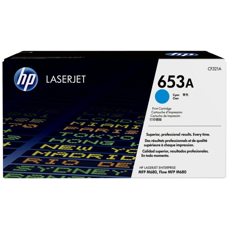 惠普(HP) Laser Jet CF320A 硒鼓 【CF321A(653A)/青色16500页】