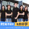 bw9新款主标夏季短袖汽修车间工作服男上衣黑色纯棉工装制服厂服工衣_1 XL 男款藏青