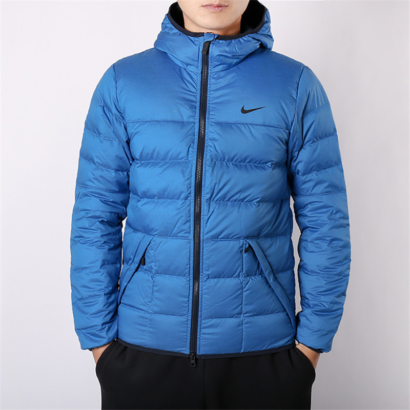 Nike/耐克 男装 运动休闲舒适保暖连帽羽绒服|678296-453 M(170/88A) 678296-453