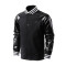 adidas阿迪达斯男子夹克外套2017新款休闲棒球运动服BQ5627 L 黑色