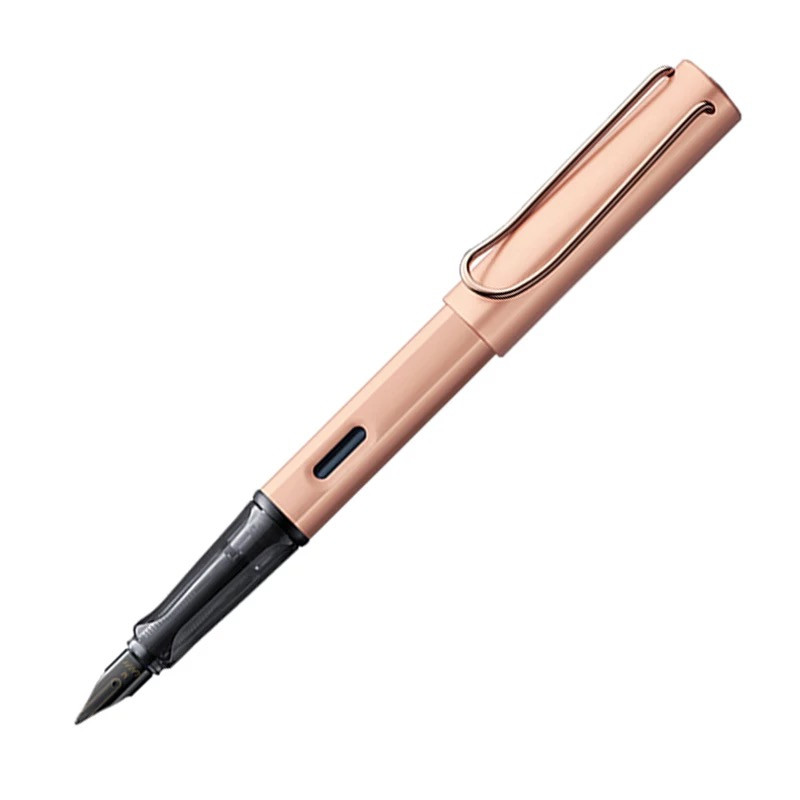 凌美(LAMY)LX系列玫瑰金钢笔墨水笔M尖
