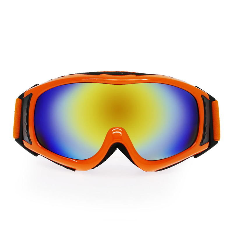Citoor/希途 滑雪镜大球面双层防雾成人男女可卡近视滑雪眼镜 橙色