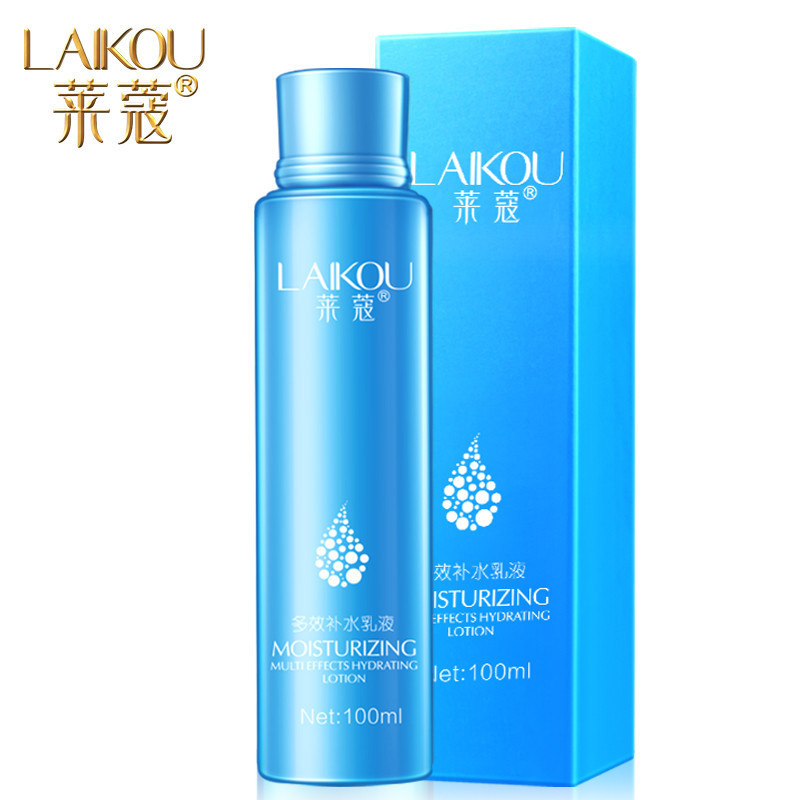 莱蔻（LAIKOU）多效补水乳液100ml 保湿活肤滋润