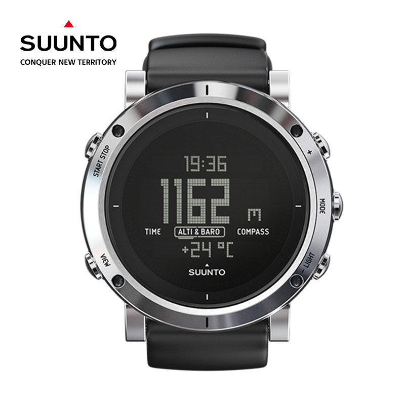 SUUNTO颂拓核心系列核心精钢运动户外登山手表 核心精钢
