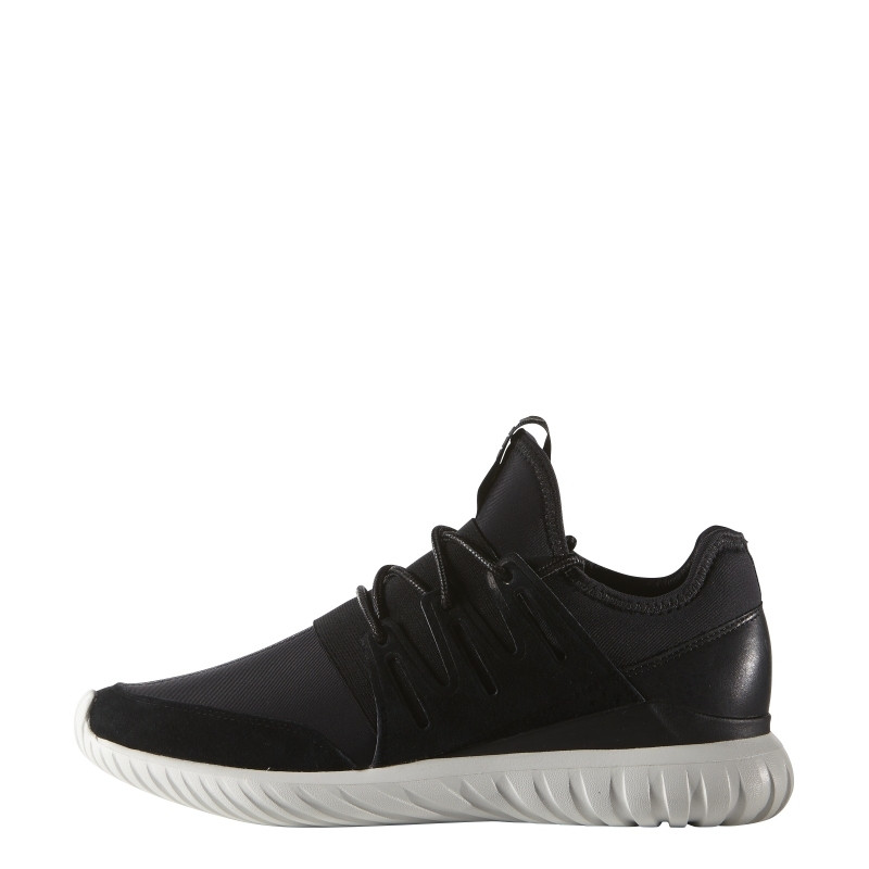 adidas阿迪达斯三叶草男鞋休闲鞋小椰子TUBULAR运动鞋AQ6722 1号黑色/1号黑色/晶白 44