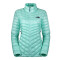 THENORTHFACE北面女款户外舒适保暖防风耐磨立领棉服CUD5 XL 绿色BDM